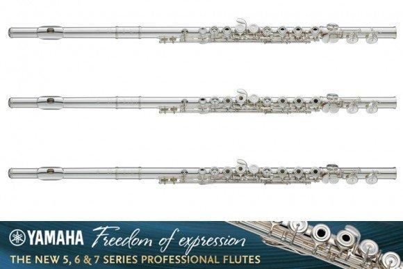 Flauti Yamaha facelift per la serie Professionale